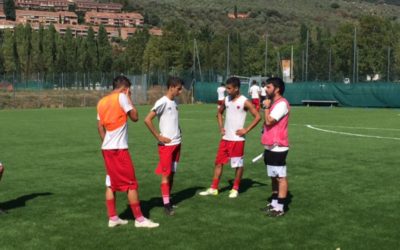 Under 16, mattina di lavoro all’antistadio