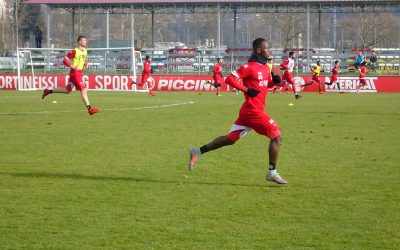 Secondo giorno di allenamento