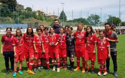 GRANDISSIMO 2° POSTO ALLA “CARLINI CUP” PER LE RAGAZZE UNDER 12