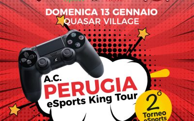 Domenica appuntamento con A.C. Perugia eSports King Tour