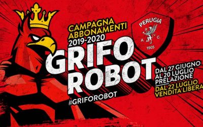 GRIFO ROBOT: al via la campagna abbonamenti 2019/2020