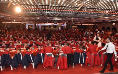 Grande cena di Natale con il settore giovanile