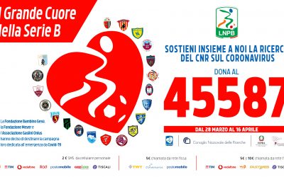 La Lega B lancia la raccolta fondi per la ricerca sul Coronavirus del CNR