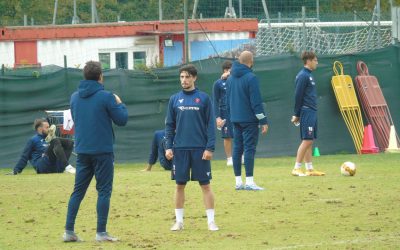 Penultimo allenamento in vista della Vis Pesaro