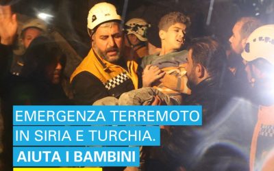 La B in campo con l’UNICEF per i terremotati in Siria e Turchia