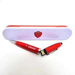 Penna a sfera A.C. Perugia 1905 con chiavetta USB