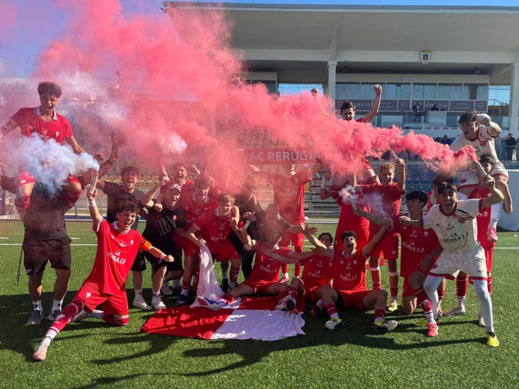 La festa del Perugia U17
